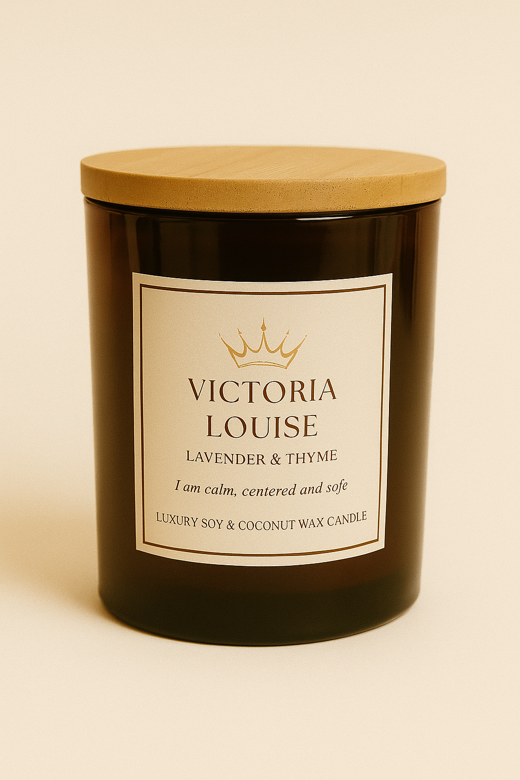 Lavender & Thyme – Calm Candle