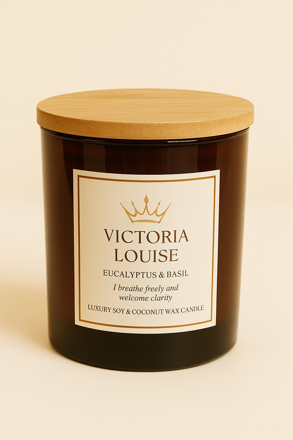 Eucalyptus & Basil – Clarity Candle