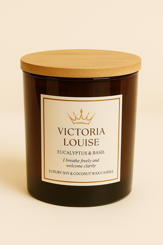 Eucalyptus & Basil – Clarity Candle